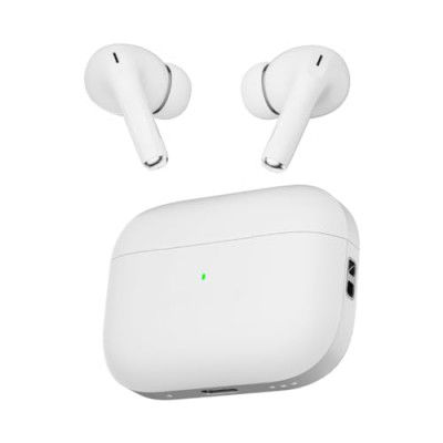 SAVINGS STORE Air-Buds-Ultra (AIRFLY GEN 2) with 30H Play time, ANC, Spatial Audio, IP55 Water & Dust Resistant, BT v5.3, Wireless Charging Case with USB-C to Lightning Cable, Wireless Earbuds