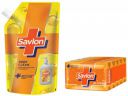 Savlon Deep Clean Germ Protection Liquid Handwash Refill Pouch, 725ml & Savlon Moisturizing Glycerin soap bar with germ protection, Pack of 5-125g each...