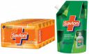 Savlon Herbal Sensitive pH balanced Liquid Handwash Refill Pouch, 725ml & Savlon Moisturizing Glycerin soap bar with germ protection, Pack of 5-125g each...