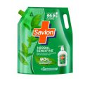 Savlon Herbal Sensitive Germ Protection Liquid Handwash Refill Pouch, 1.3L ph Balanced...