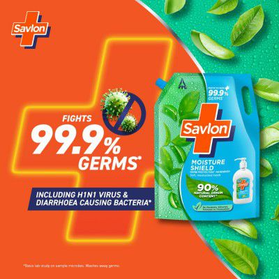 Savlon Moisture Shield Germ Protection Liquid Handwash - 1350ml