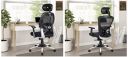 SAVYA HOME APEX Chairs Apollo Chrome Base HIGH Back Office CHAIR2, Black, Standard (AM-5001CB) & Beatle High Back Office Chair (Beatle HB AL ADJ), Black, (Model: AM-5006HBAJAL)...