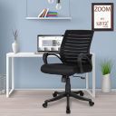 SAVYA HOME Apex Zoom Ergonomic Home and Revolving Office Chair (Black)...