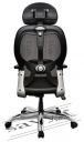 Savya home Apollo high Back Office Chair with Adjustable arms and anyposition tilt Locking Mechanism (Black, Adj Arm)...