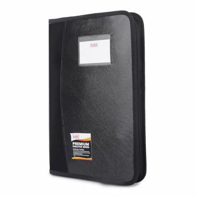 SAYA Executive Portfolio 10 Pockets - FS (Black, 2)