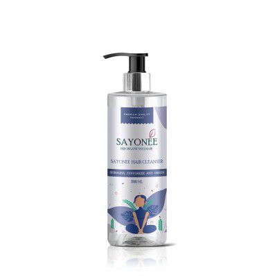 Sayonee Daily Clarifying Cleanser for Oily Hair - Cleansing Shampoo for Greasy Hair Care With Spirulina Fenugreek And Onion Extracts - 200 ML