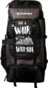 SBCOLLECTION  60L Premium Quality Rucksack With Water Resisting Cloth 60 L (Grey, Black)...