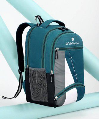 SBCOLLECTION  Large 35 L Backpack Backpack/School Bag/College Bag Office Casual Bag Waterproof School Bag  (Green)