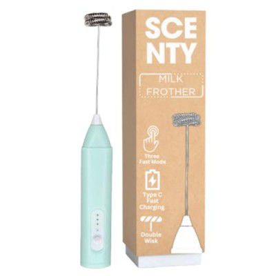 Scenty Rechargeable Handheld Milk Frother - 3-Speed Electric Foam Maker