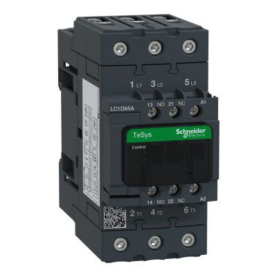 Schneider Electric LC1D65AF7 TeSys 3P EVLK CTR 65A 30KW AC3 110VAC