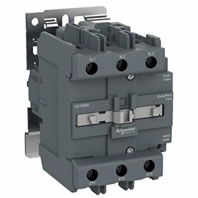 Schneider Electric LC1E80M7 TVS 3P CTR 400V 37KW 220V 50/60Hz