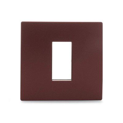 Schneider Electric Opale-1 Module Grid and Cover Plate, Mulberry Red (Pack of 1)