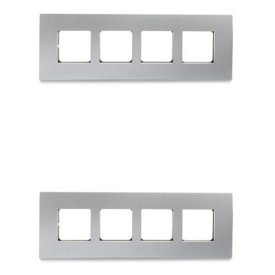 Schneider electric Opale-6 Module Grid and Cover Plate (Pack of 2)