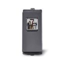Schneider electric Opale-RJ 11 Telephone outlet with shutter, Dark Grey (Pack of 10)...