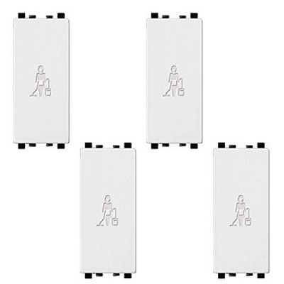 Schneider Electric Zencelo India-Illuminated"Make My Room" Symbol -White (Pack of 4)