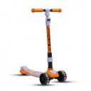 Scooter for Kids 6-12 with LED Wheels - Adjustable Height, Foldable Skate Scooter, No Assembly Required - Safe & Durable, Ideal for Boys & Girls, Up to 60kg | AzureOrange...