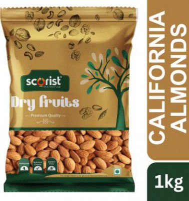 Scorist Popular California Almonds  (1 kg)