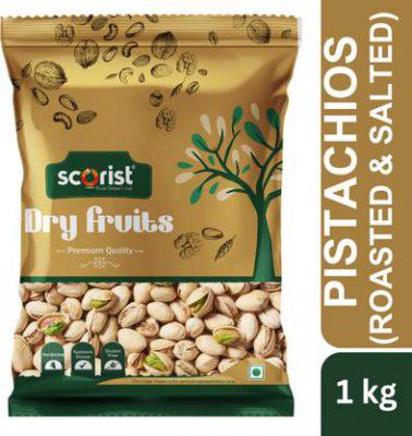 Scorist Popular California Pistachios (Roasted & Salted) 1kg Pistachios  (1 x 1000 g)