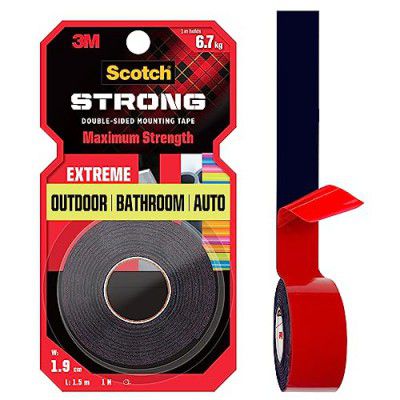 Scotch 3M Scotch Extreme Double Sided Tape, 1M Holds 6.7Kg