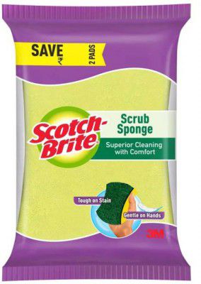 Scotch-Brite Scrub Sponge (Large, Pack of 2)