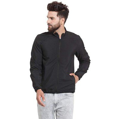 Scott International Mens Solid Wind Cheater Jacket