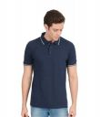 Scott International Mens Stylish Cotton Regular Fit Solid Polo Neck T-Shirt...