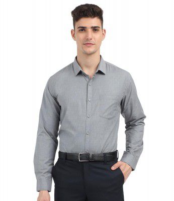 Scott International Shirt for Men, Solid Full Sleeves Shirt, Wrinkle Free Mens Shirts