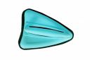 Scrubbly Triangular Tile Cleaning Brush, Green, Abrasive Scrubber, 14.5 x 11 cm...