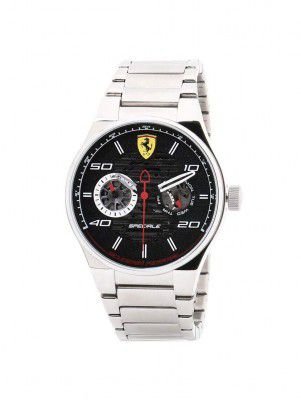 Scuderia Ferrari Analog Black Dial Mens Watch-0830432