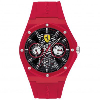 Scuderia Ferrari Aspire Analog Black Dial Mens Watch-830786