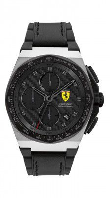Scuderia Ferrari Aspire Analog Black Dial Mens Watch-0830868