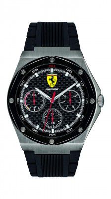 Scuderia Ferrari Aspire Analog Black Dial Mens Watch-0830694