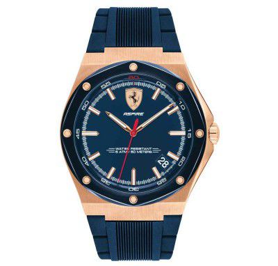 Scuderia Ferrari Aspire Analog Blue Dial Mens Watch-830667