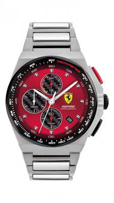 Scuderia Ferrari Aspire MAX Analog Red Dial Mens Watch-830790