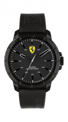 Scuderia Ferrari Forza Evo Analog Black Dial Mens Watch-0830901