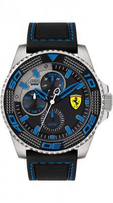 Scuderia Ferrari KERS Xtreme Analog Black Dial Mens Watch-0830468