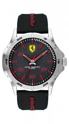 Scuderia Ferrari SF Basics Analog Black Dial Mens Watch-0830668