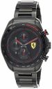 Scuderia Ferrari Speedracer Analog Black Dial Mens Watch-0830654...