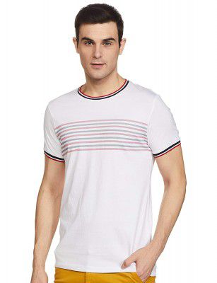 SCULLERS Mens Regular Engg Stripe T-Shirt