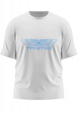 Sea Spirits White T-Shirt (in, Alpha, M, Regular, White)