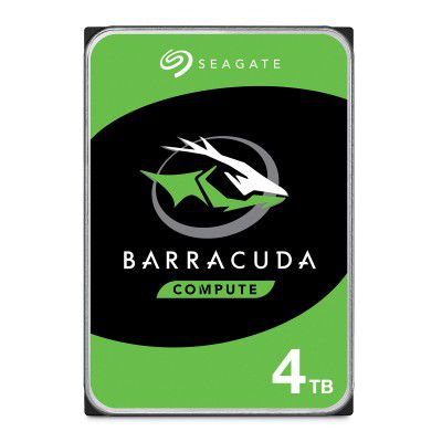 Seagate Barracuda 6 Gb/s 5400 RPM 256 MB Cache 4 TB Internal SATA Hard Drive HDD (ST4000DM004)