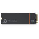 Seagate FireCuda 530 4TB Internal Solid State Drive - m.2 PCIe Gen4 4 NVMe 1.4, Transfer speeds up to 7300MB/s, 3D TLC NAND, 5100 TBW, 1.8M MTBF, Heatsink, with Rescue Services (ZP4000GM3A023), Black...