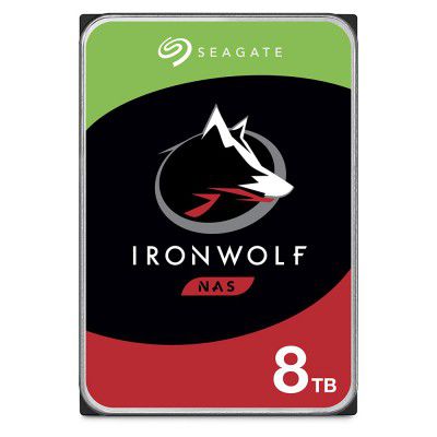 Seagate IronWolf 8 TB NAS Internal Hard Drive HDD (ST8000VN004)