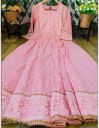 SEAKART  Women Printed Viscose Rayon Anarkali Kurta  (Pink)...