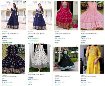 Seakart Womens Kurtas Starts ₹140