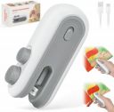 sealing machine, mini portable packet sealer, sealing machine for plastic packaging bag, sealer for plastic bags, food vacuum usb packing cover heat seal machine for kitchen, home- 1 YEAR Warranty...