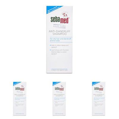 Sebamed Anti Dandruff Shampoo 200 ml | pH 5.5 ( Pack of 4)