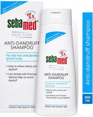Sebamed Anti-Dandruff Shampoo | pH 5.5 I 50% less dandruff in 2 weeks | (200 ml)