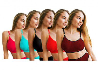 secret love Women Sheer Fabric Erotic Bra Panty Set Adjustable Straps Sexy Look