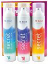 secret temptation Te Amo combo (120 ml x 3) Body Spray - For Women  (360 ml, Pack of 3)...